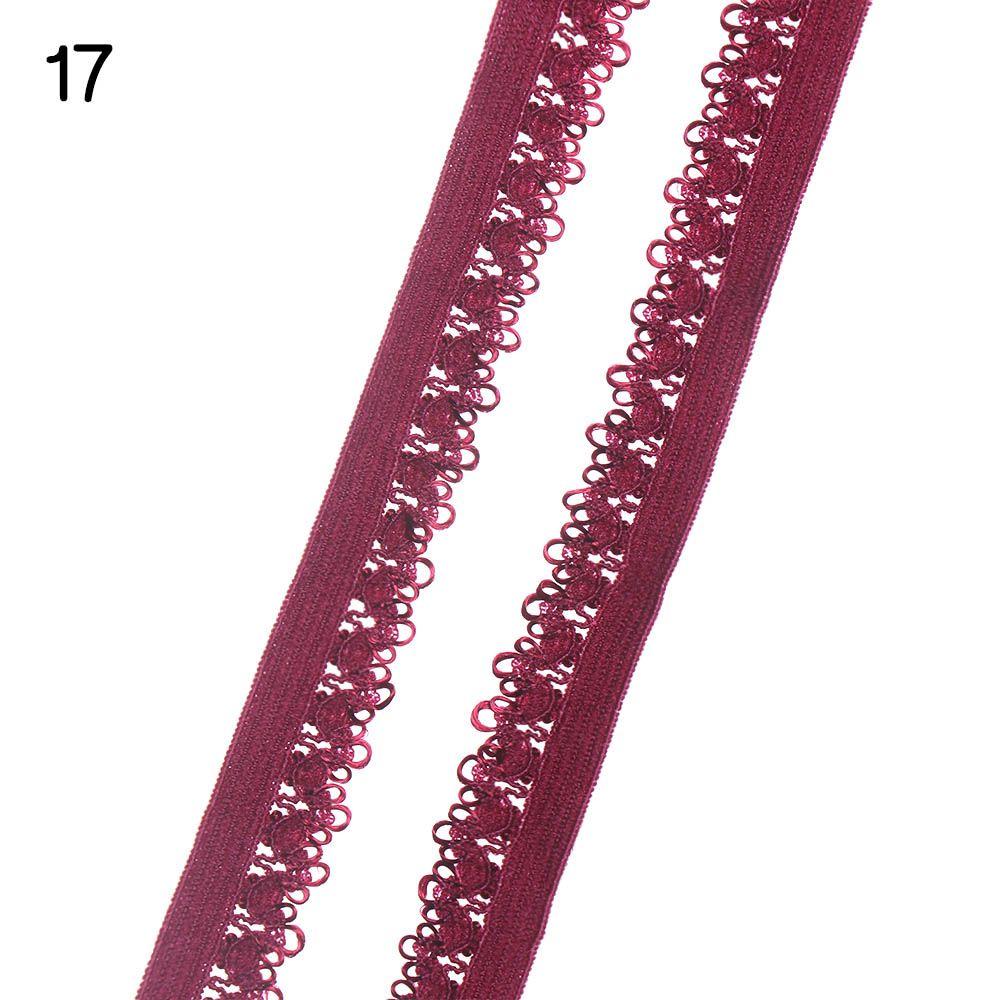 DIY Sewing Elasticity Laces Stretch Elastic Lace Trim Trimmings Clothing Underwear Material