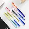 1pcs Colorful Clear Straight Ruler 15cm Four Edges Acrylic Transparent Gradient Lightweight Measuring Tools for Students