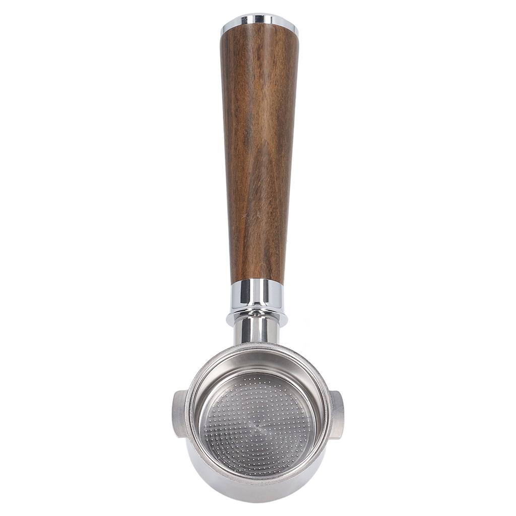 51mm Portafilter 2 Ears Bottomless Coffee Handle Stainless Steel for Delonghi ECO310 African