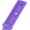 Men Blade Razor Professional Hairdressing Tools Double Sided Razors Hair Razor Comb Magic Blade