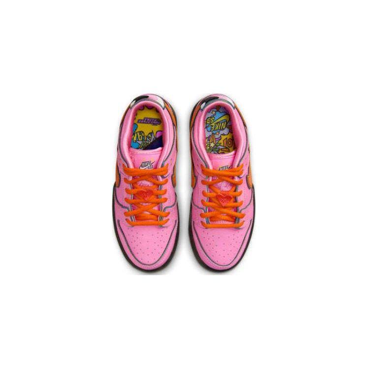 The Powerpuff Girls x Nike Dunk Low Pro SB QS PS Кроссовки детские Розовый Лотос-Розовый Цифровой-Розовый FZ3351-600