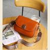 Vintage Leather Women's Bag Fashion Small Square Bag New Leisure Commuter Premium Sense Cowhide Single Shoulder Crossbody Bag