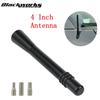 4inch Car Short Antenna Radio AM/FM Antenna Mast Accessories For FORD F-150 F150 F 150 2009-2025 Black ANT-1006-4