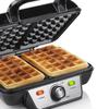 Gaufrier - TRISTAR - XL - 1000W - 2 gaufres - Revêtement anti-adhérent