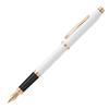 Cross Cross Century Ll Pearl White & Rose Gold Fine Fountain Pen