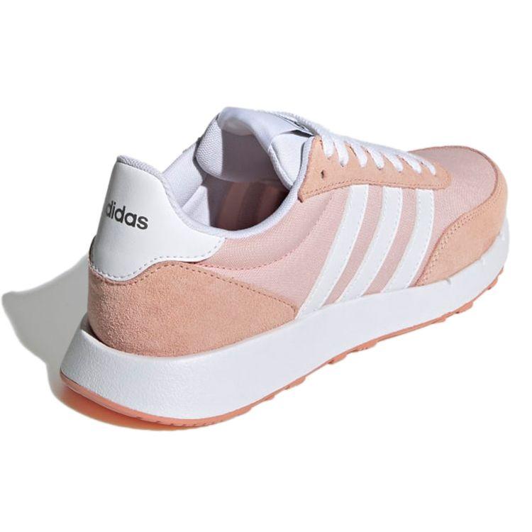 adidas Run 60s 2.0 Vapor Розовые женские кроссовки Cloud-White Iron-Metal H00320