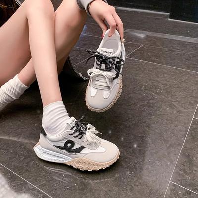 Платформенные повседневные кроссовки женские летние универсальные кроссовки для папы женская обувь