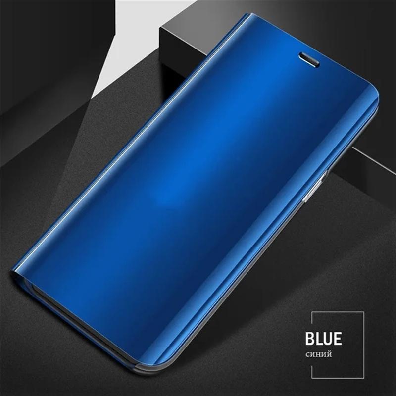Clear Mirror Flip Leather Mirror Phone Case For Xiaomi Redmi Note 13 Note13 Pro Plus 13C K70E Poco X6 Pro 5G 4G Shockproof Stand Holder Full Cover
