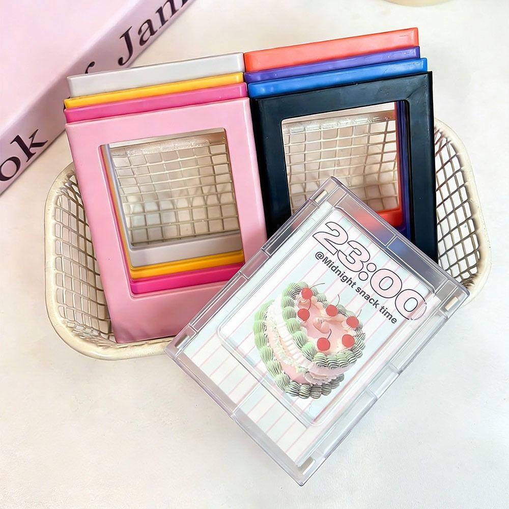 Цветная рамка для фото моментальной камеры 3 дюйма Держатель для фотографий для домашнего декора