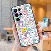 Милый Мультяшный Пингвин Чехол для Телефона Для Samsung Galaxy S25 S23 S22 S21 S20 S24 Ultra S9 S10 Plus S25 FE Задняя Крышка