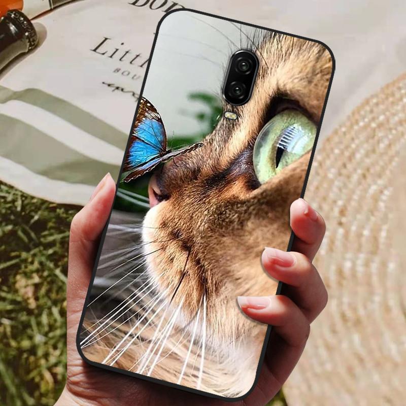 Чехол для Oneplus 6 6T Силиконовый Мягкий ТПУ Задняя Крышка Чехол для Телефона Для One Plus Oneplus 6t 6 T Чехол Черный Чехол Coque Fundas Capa