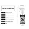 Аэрозольная краска для колес, краска для дисков, глянцевое покрытие, распылитель для шин, самокраска, отслаиваемая защита для автомобильных ступиц, диски автомобиля