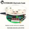 51 Microcontroller DIY Electronic Scale Kit: Loose Parts for Self-Assembly