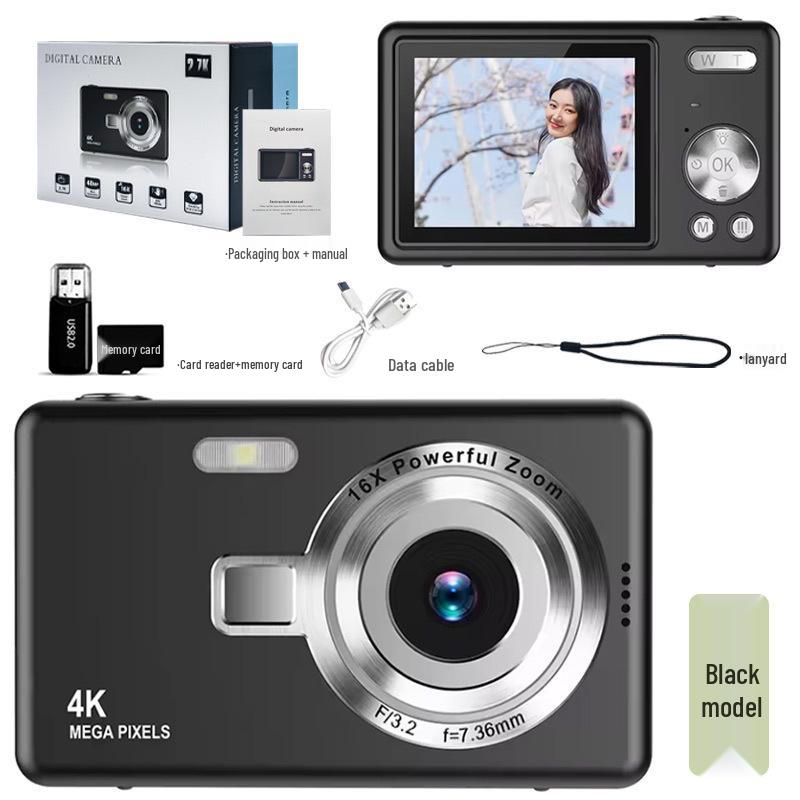 Compact Retro Digital HD Camera for Students and Parties