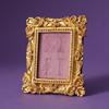 Mini Small Ring Display Stand Photo Frame Rings Organizer Vintage Ring Plate  Home Ornaments
