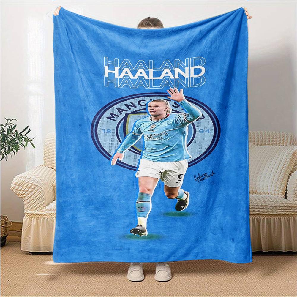 Haalands Dynamic Collage Blankets Flannel Printed Breathable Warm Throw Blanket for Home Office Bedspreads 0708a78
