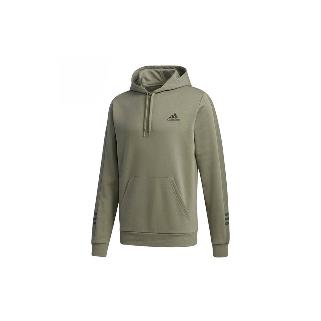 Adidas Essentials Comfort Hooded Sweatshirt Men Hoodies Army-Green GD5446