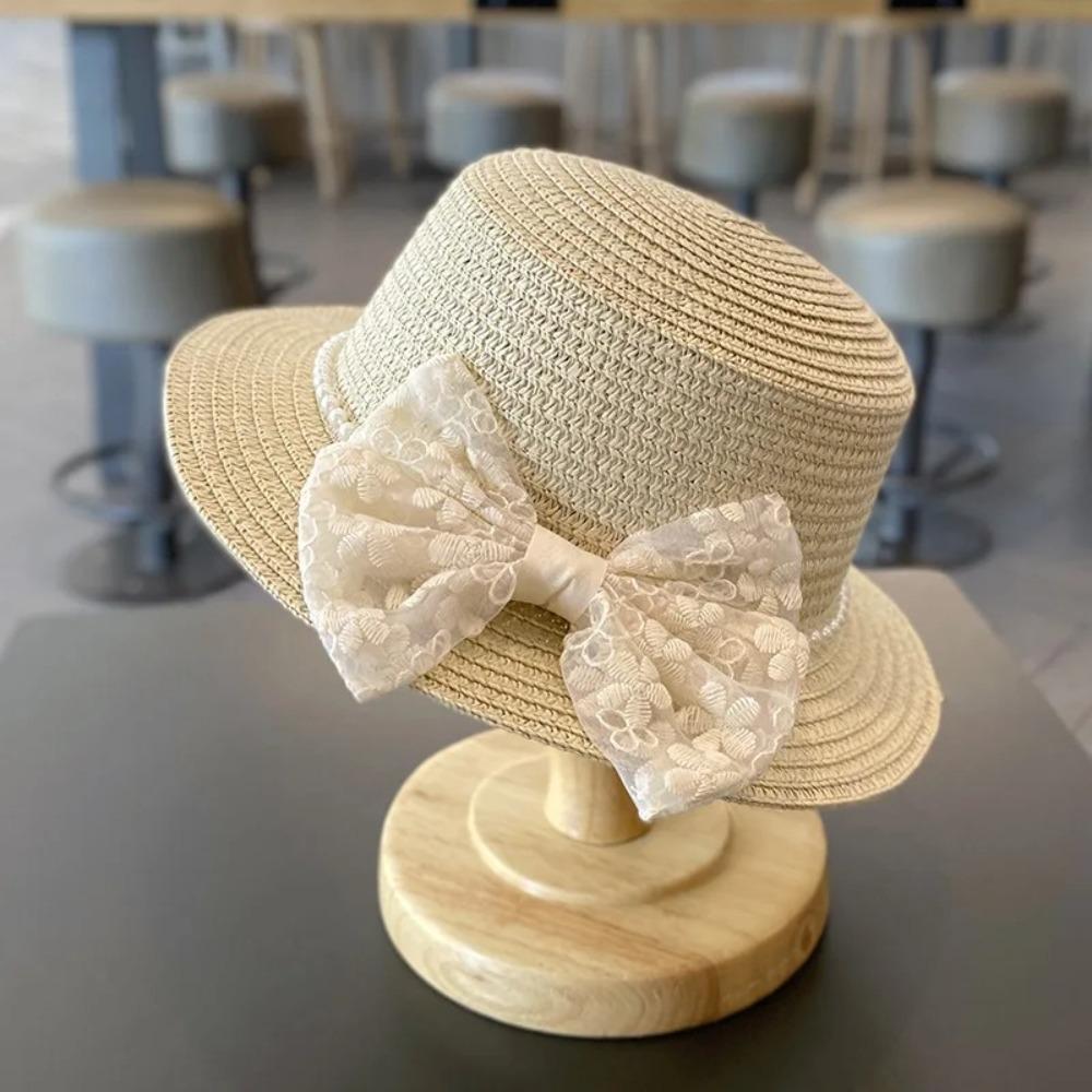 Дышащая пляжная шляпа принцессы, ручная работа, сумка через плечо, летняя соломенная шляпа для маленьких девочек