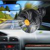 12/24V Car Cooling Fan Single Head Air Circulator Fan Sucker Electric Car Circulator Mini Car Fan Cooler for Auto Truck Off-Road
