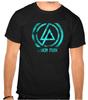 Linkin Park Rock Music Logo Black T-Shirt -1223-