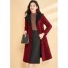 Kobel Elegant Double-Sided Hooded Wool Blend Coat