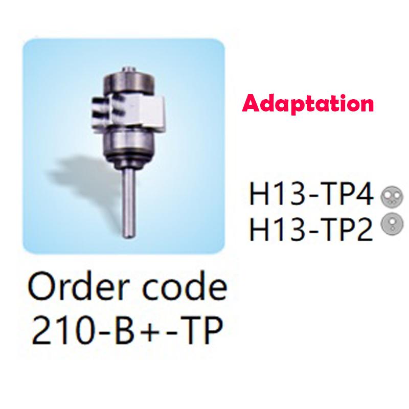 COXO CX207-B 1 Распыление воды 4 Воздушное распыление Головка и картридж с пылезащитной конструкцией Стандартный высокоскоростной стоматологический наконечник