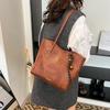 Korean Version Handbag Women's 2025 New Fashion Versatile High-end Tote Bag Light Casual Simple Shoulder Bag