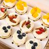 6 Pcs Cupcake Boxes Cupcake Containers Food Grade Material with Window Cookie Boxes Treat Boxes Holiday Wedding Birthday Party Bakery Supplies