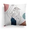 Nordic Abstract Art Pillowcase Beauty Flower Leaf Home Sofa Bed Head Pillow Sleeping Pillow Cushion Cover
