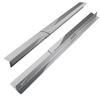 2 упаковки/лот нержавеющая сталь плита заполнитель щелей полоса выдвижная длина для плиты отделка зазора заполнитель