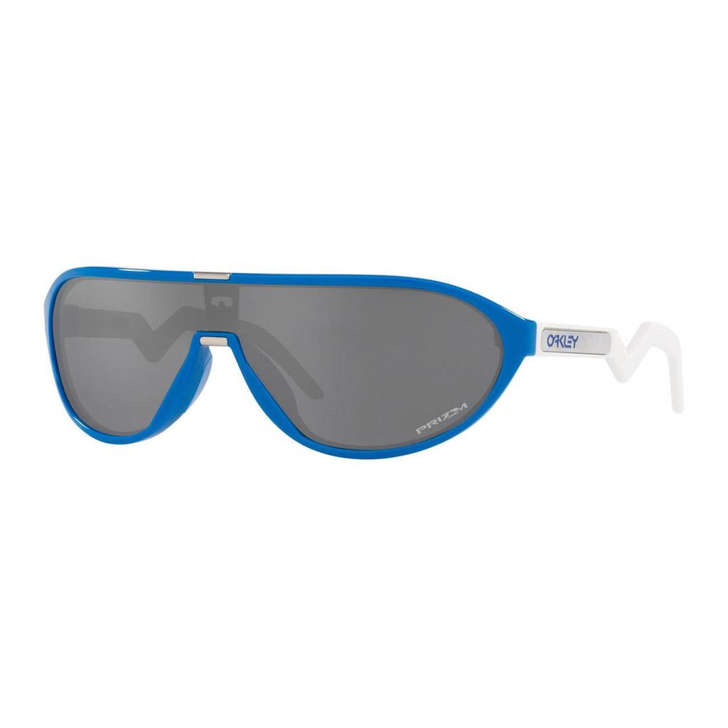 Oakley Солнцезащитные очки неправильной формы с логотипом-буквой Мужские солнцезащитные очки Синие OO946794670733
