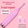 Jinle Women's Clitoral and G-Spot Vibrator with AV Wand and Massage Function