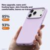 For iPhone 17 Pro Case Compatible with MagSafe Liquid Silicone+PC Phone Cover