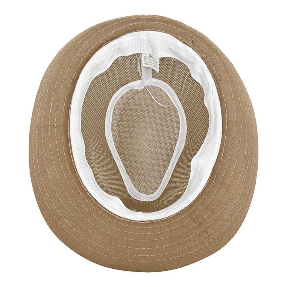 Mesh Western Cowboy Hat Breathable Jazz Fedora Hats New Roll Brim Cowgirl Cap Outdoor Riding