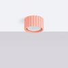 Ceiling lamp aura 1 peach Gx53