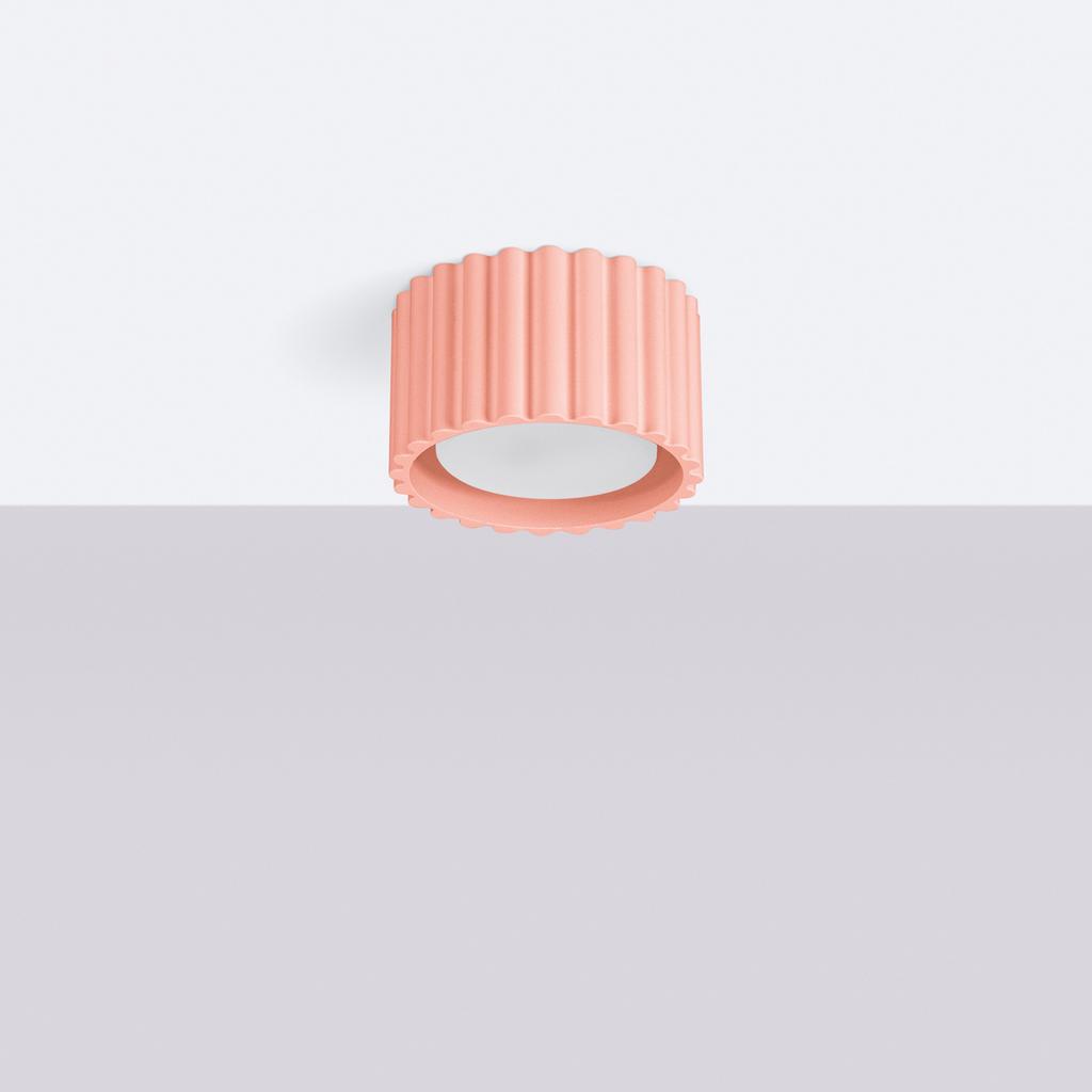 Ceiling lamp aura 1 peach Gx53