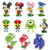 MINISO Дисней Марио Брос Йоши Фигурка Микроблоки Нано Строительные блоки Мультяшные Игрушки Для Детей Подарки