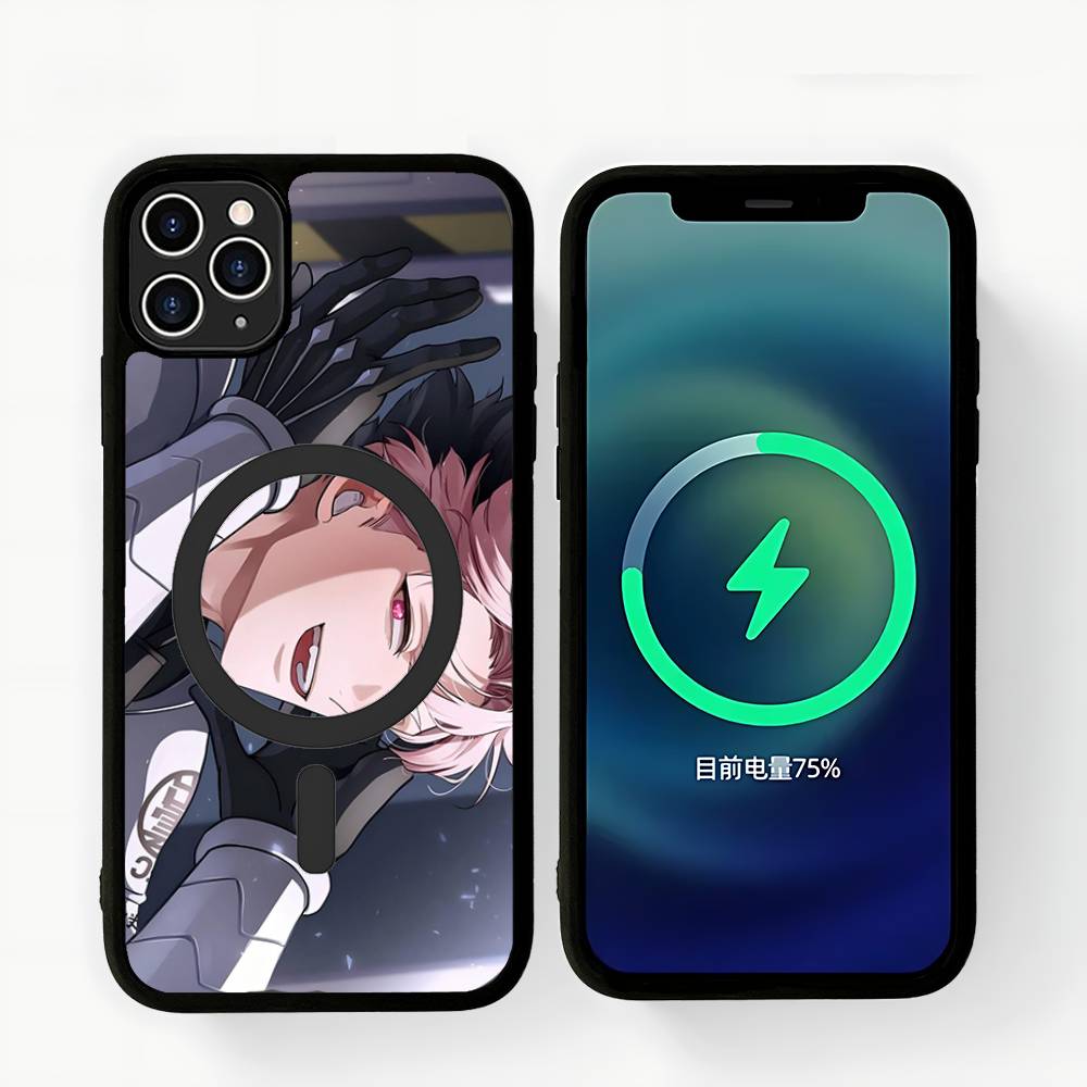 Kaiju NO.8 Narumi Gen Anime Phone Case Magnetic Case For IPhone 16 14 13 12 11 15 Pro Max Plus For Magsafe Wireless Charge Cover