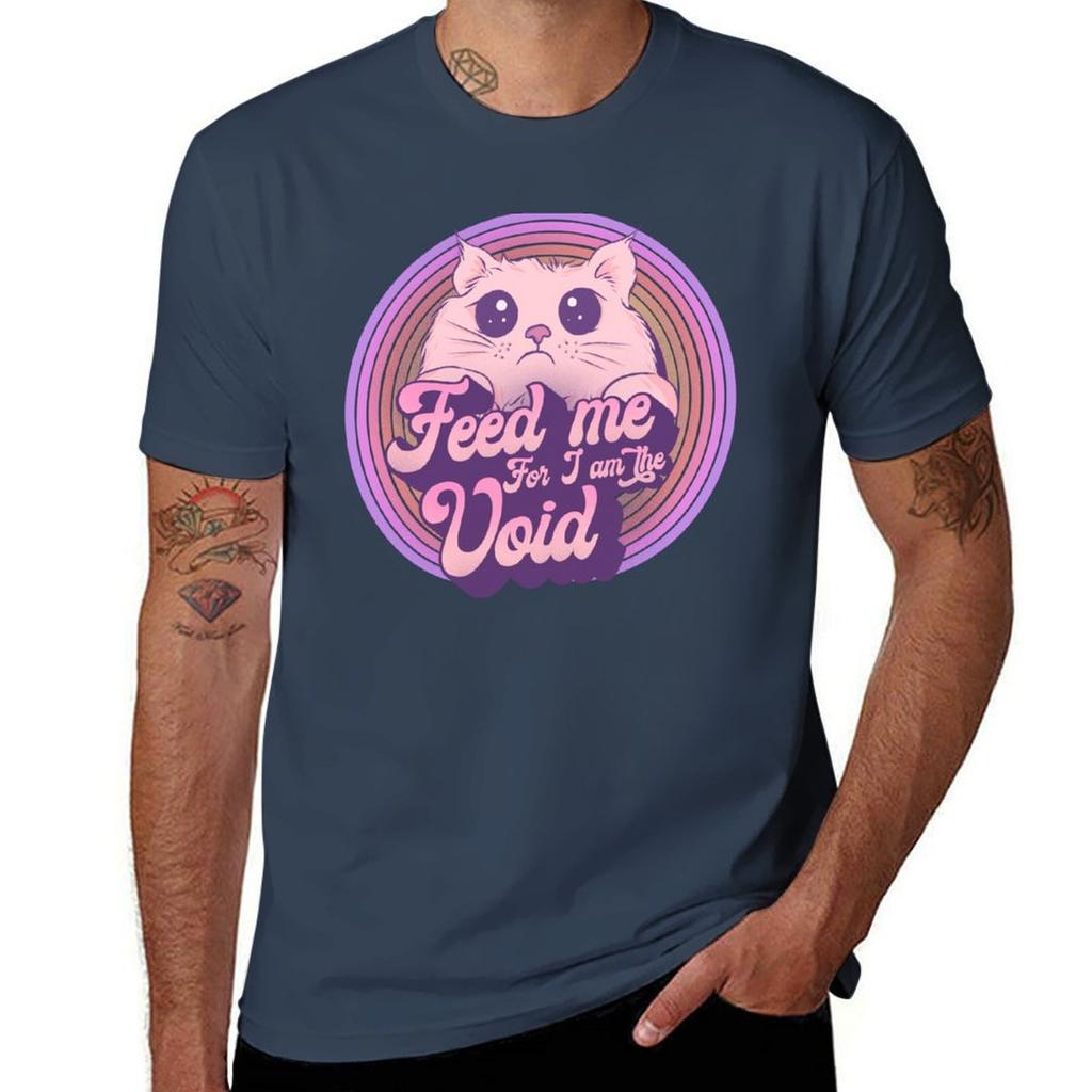 Feed me for I am the void T-Shirt Casual Graphic Print Tee