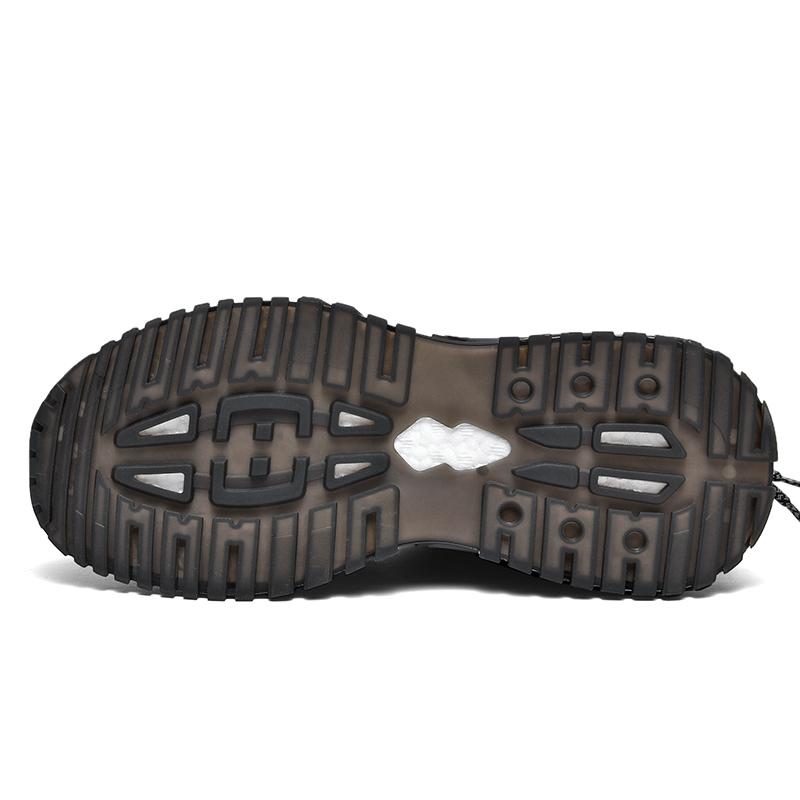 Модные черные повседневные туфли для мужчин, летние кроссовки на платформе для бега, мужские 2024 года, панк-обувь для мужчин