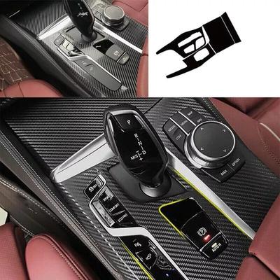 Декоративная накладка на панель переключения передач для BMW 5 серии G30, наклейка из углеродного волокна 2018-22