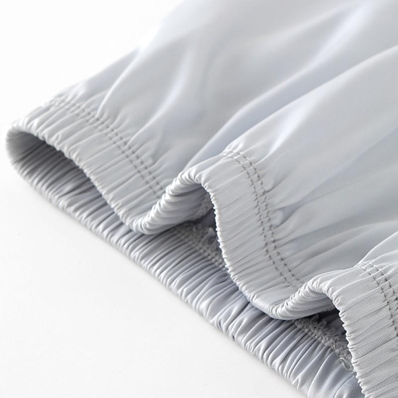 Summer Sexy Ice Silk Safety Pants Lace Edge Leggings Safety Shorts Ladies Underwear Satin Non Curled Hem Panties