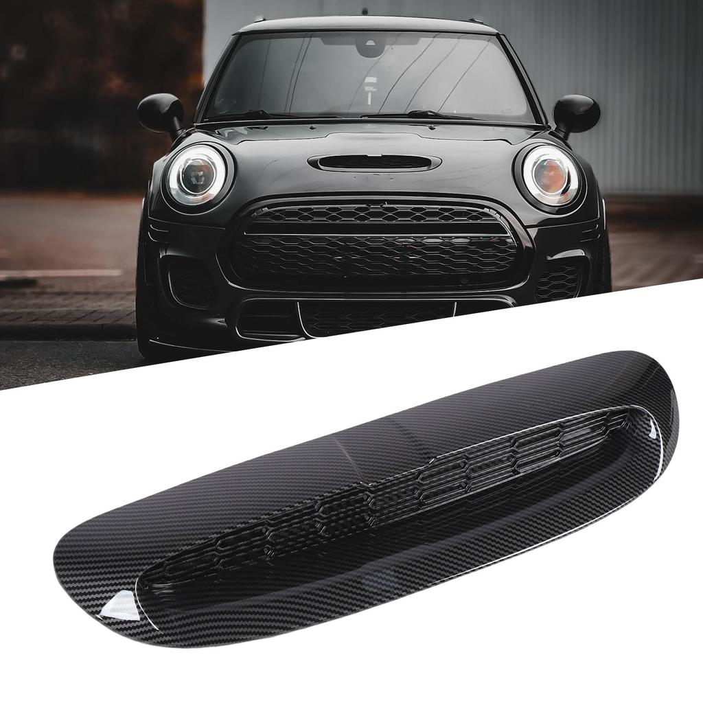 Hood Scoop Vent Cover Car Decorative Bonnet Trim Replacement for S JCW F54 F55 F56 F57