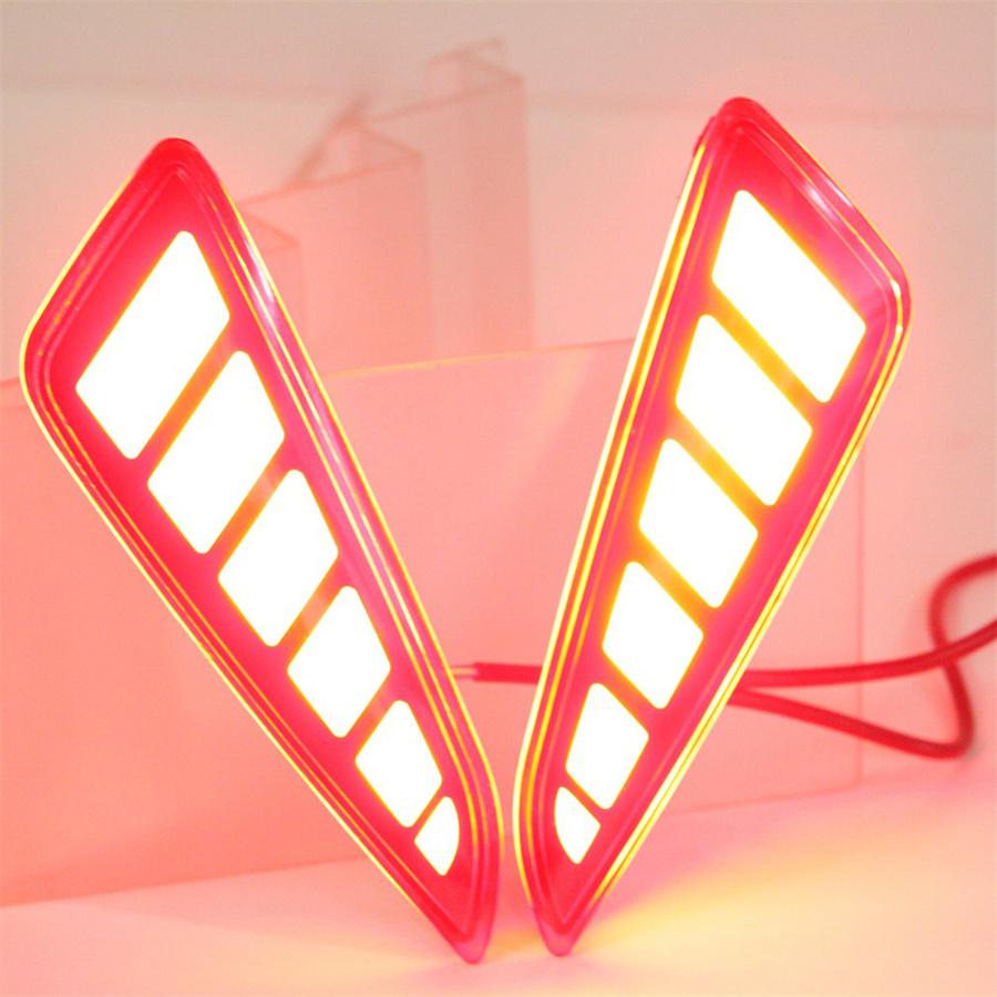 Для Toyota CHR C-HR 2016-2020 Светодиодный задний противотуманный фонарь Задний бампер Комплекты фонарей Л&П&средний