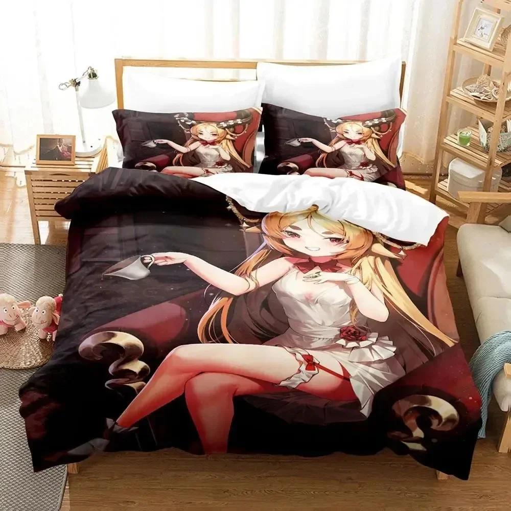 Anime Echocalypse Game Supplies Set Duvet Cover Set Bedding Sets Adults Bed With Pillowcases No Filling Luxury Birthday Gifts
