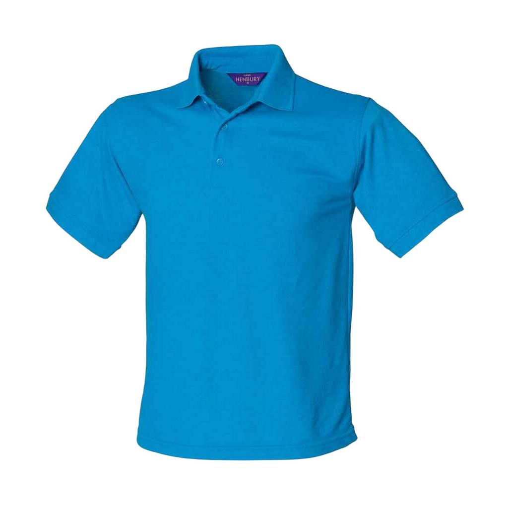 Henbury Mens 65/35 Classic Pique Polo Shirt