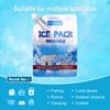 6 шт. многоразовых пакетов со льдом, срок службы до 48 часов, гелевый пакет со льдом, наполненный водой, долговечная охлаждающая сумка для ланч-боксов