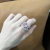 Sace Gems Classic Copper Alloy Zircon Ring Ladies Jewelry Wedding Promise Party Gift