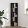 Creative irregular openwork bookcase, 5 tiers, magazine decorative shelf, entryway, bedroom, living room storage shelf, 45x23.5x162.5cm