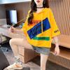 2021 New Women's Korean Loose Fit Hooded Short-Sleeve T-Shirt
